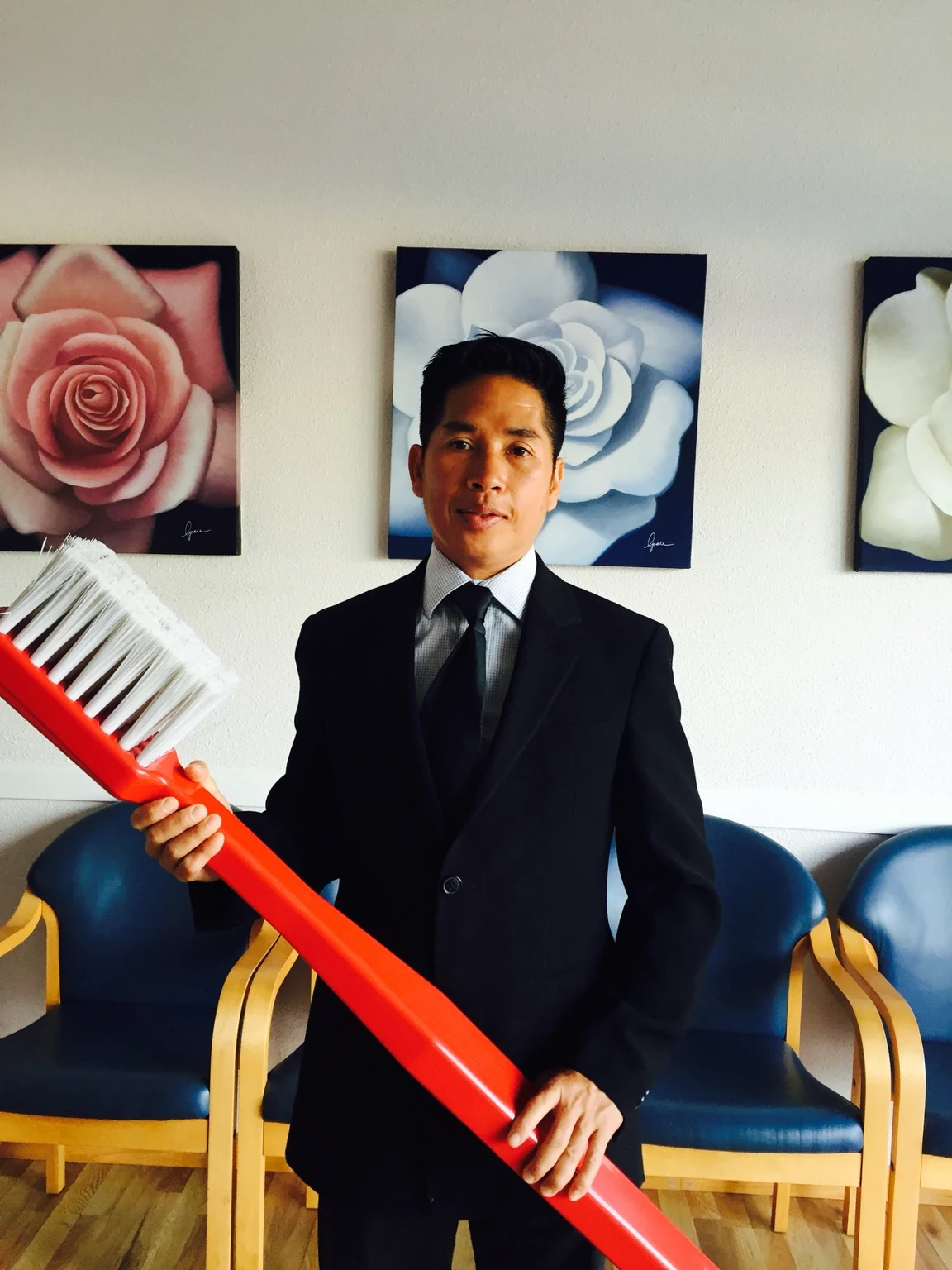 Kevin Vu, DDS, photographed at ToothScaler Dental